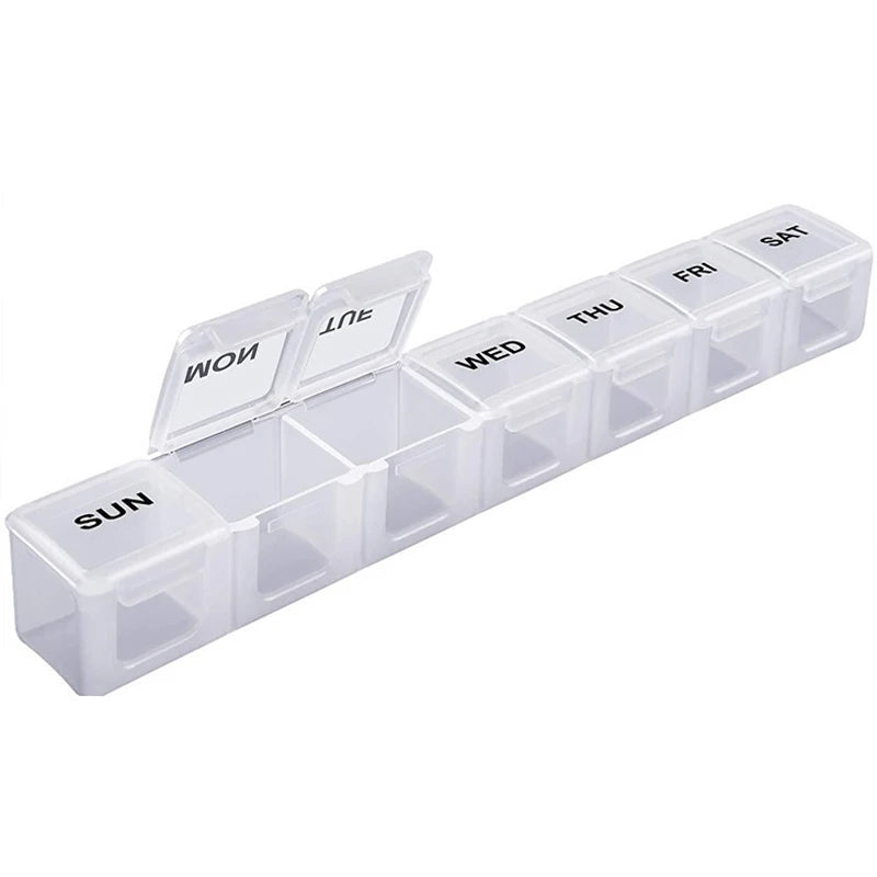 7-Day Grid Pill Storage Box