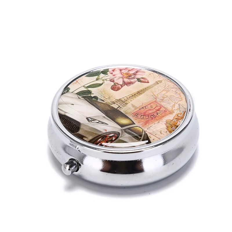 Styled Portable Pill Box