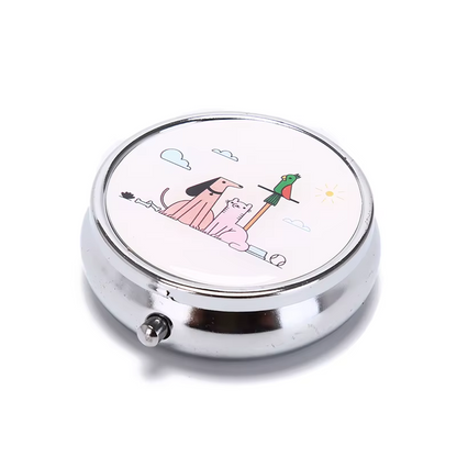 Styled Portable Pill Box