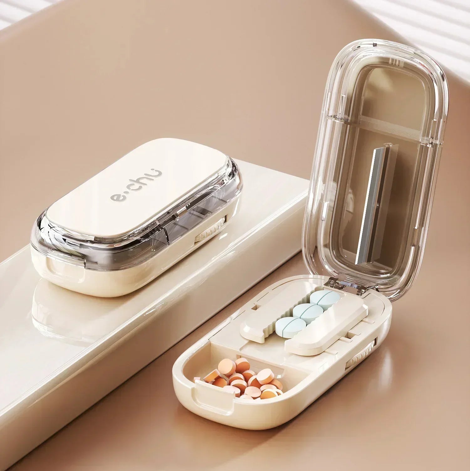 CuraSplit™ | 3-in-1 Precision Pill Cutter