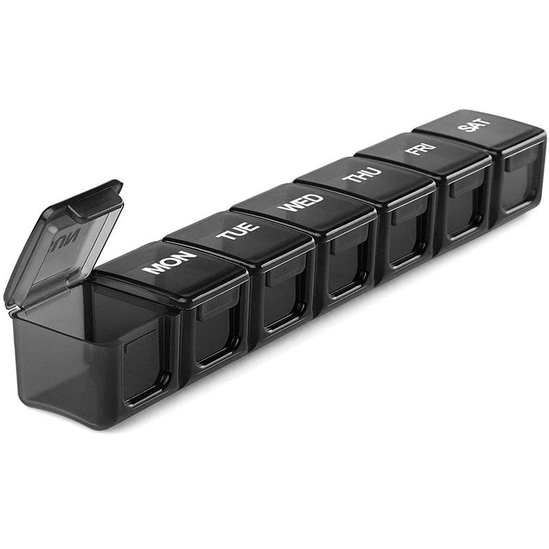 7-Day Grid Pill Storage Box